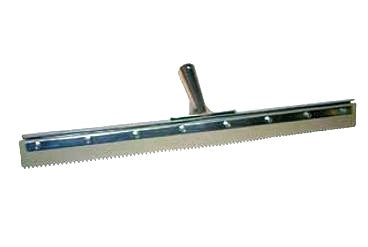 Squeegee 24" Serrated 1/4" EPDM Stiff