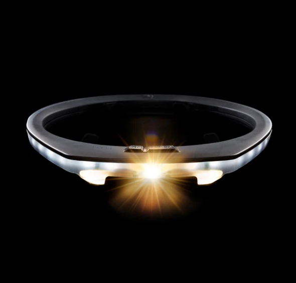 Hard Hat Mounted Halo SL + Amber Brake Light (Includes Battery and Charger)