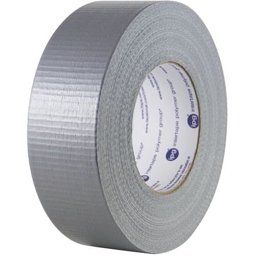 IPG 74977 Silver Duct Tape With Natural Rubber Adhesive (8 Mil, 48mm X 54.8m)