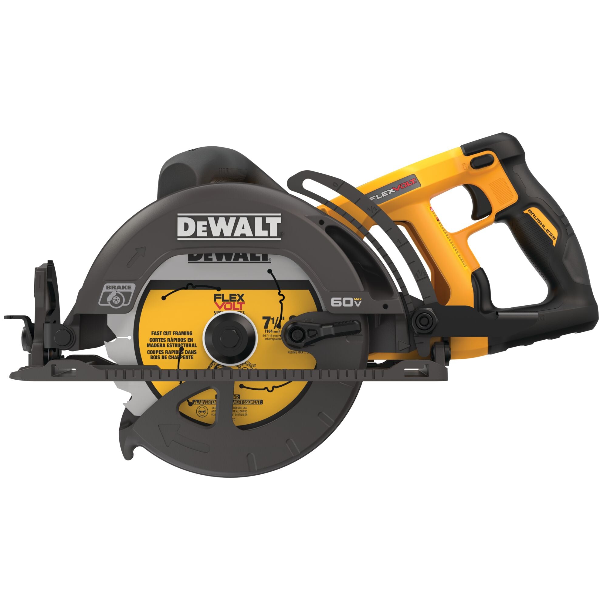 DeWALT DCS577B Flex Volt Worm Drive Circular Saw Tool Only