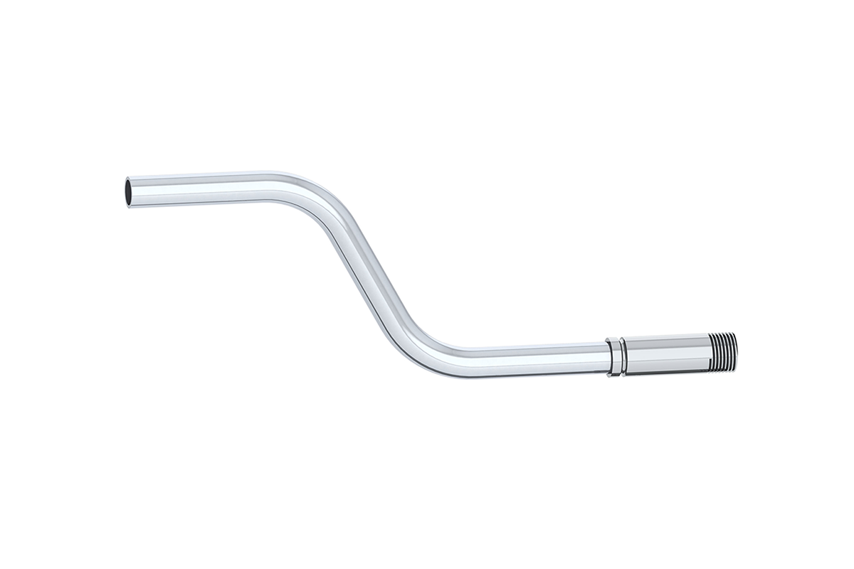 12" Bendable Aluminum Nozzle 3/8" ID Threaded Base