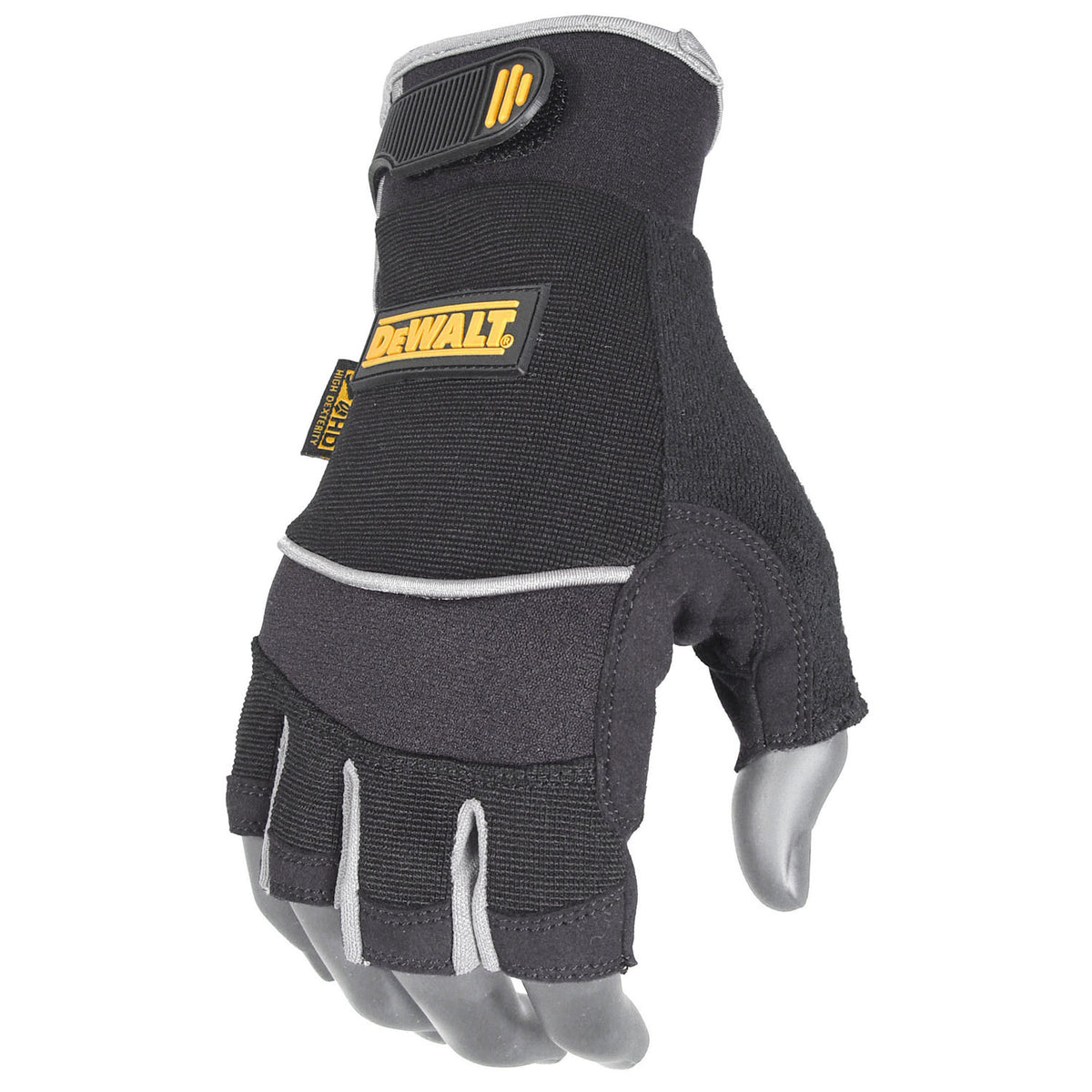 DPG230 Synthetic Leather Technician's Fingerless Glove - WRYKER Construction Supply