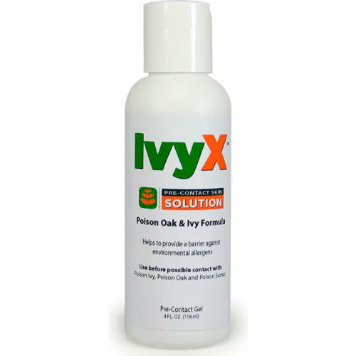 IvyX Pre-Contact Lotion 4 oz Bottle For Poison Ivy Protection