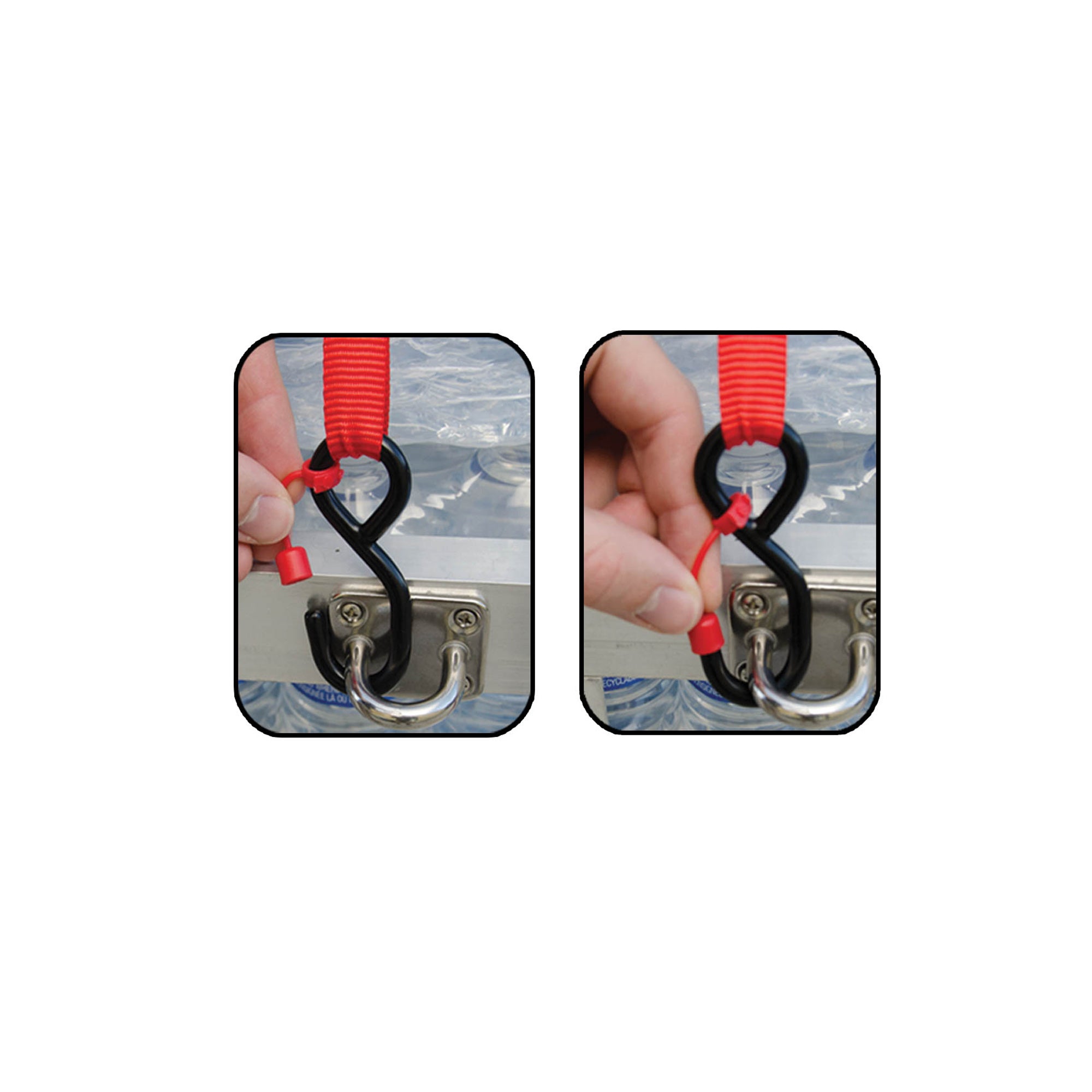 Tie Downs Ratchet Strap Soft Grip with Cap Lock 1"X15' 1300 Lb 2 Pack