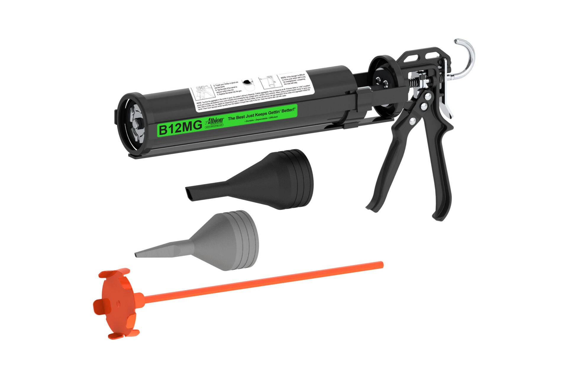NEW! 30oz B-Line Manual Mortar and Grout Gun w/ 12:1 Drive