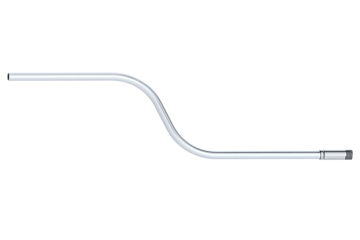 24" Bendable Aluminum Nozzle 3/8" ID Threaded Base