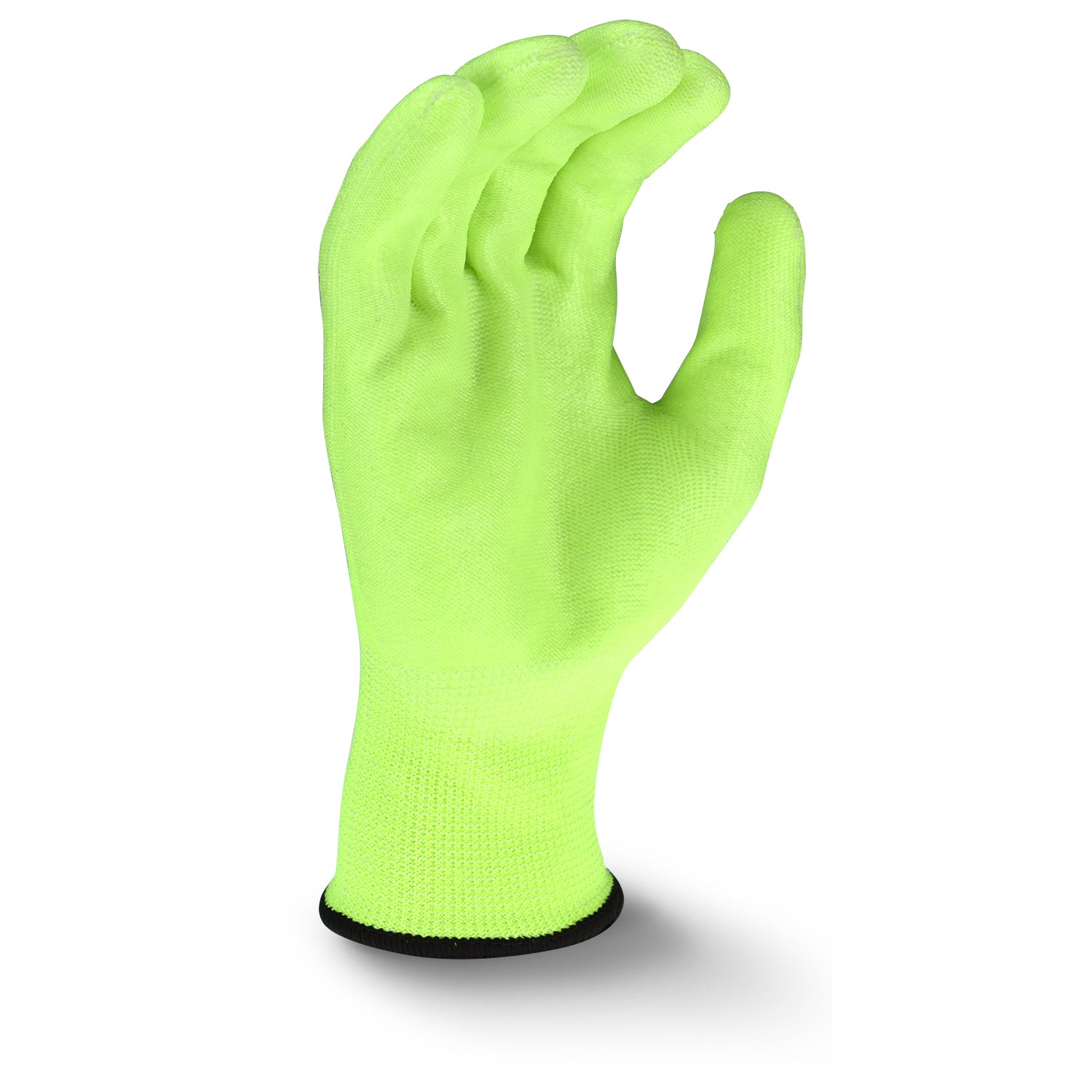 Radians RWG22 Hi-Viz Yellow Nitrile Coated Palm Glove