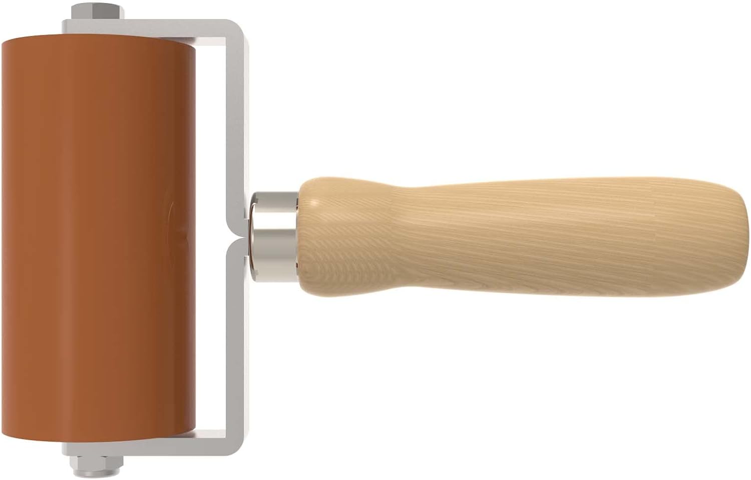 Everhard Seam Roller | 4" Silicone Roller | 5" Wood Handle