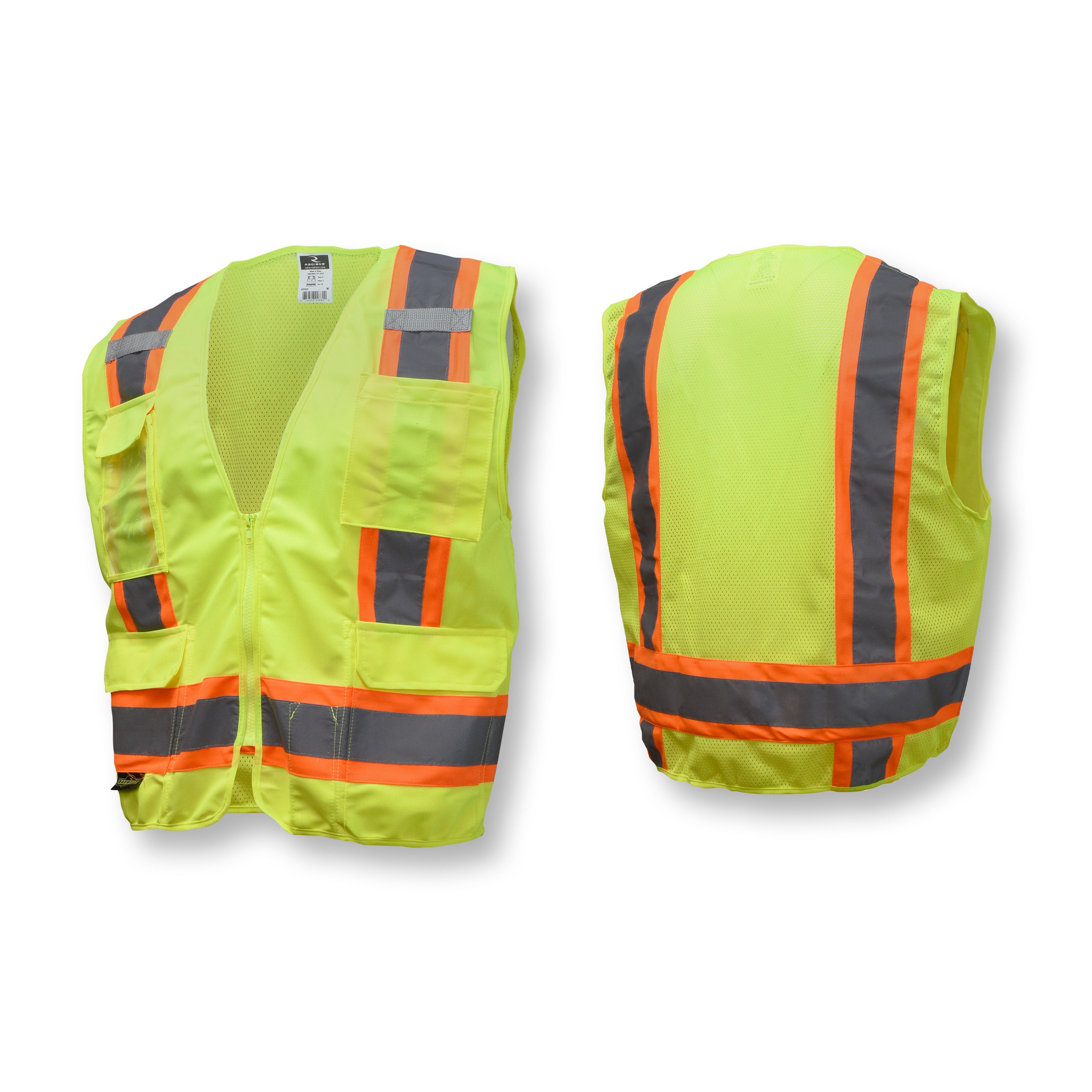 Radians SV6 Two Tone Solid Surveyor Type R Class 2 Safety Vest