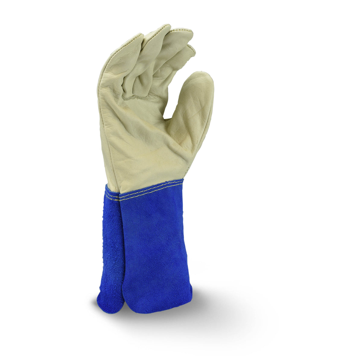 RWG6210 Mig-Tig Guante de soldadura de cuero de vaca de grano regular (paquete de 12)