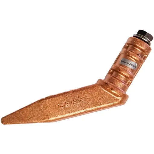 Sievert 14 Oz Diagonal Pyramid Pointed Copper Hammer Soldering Bit