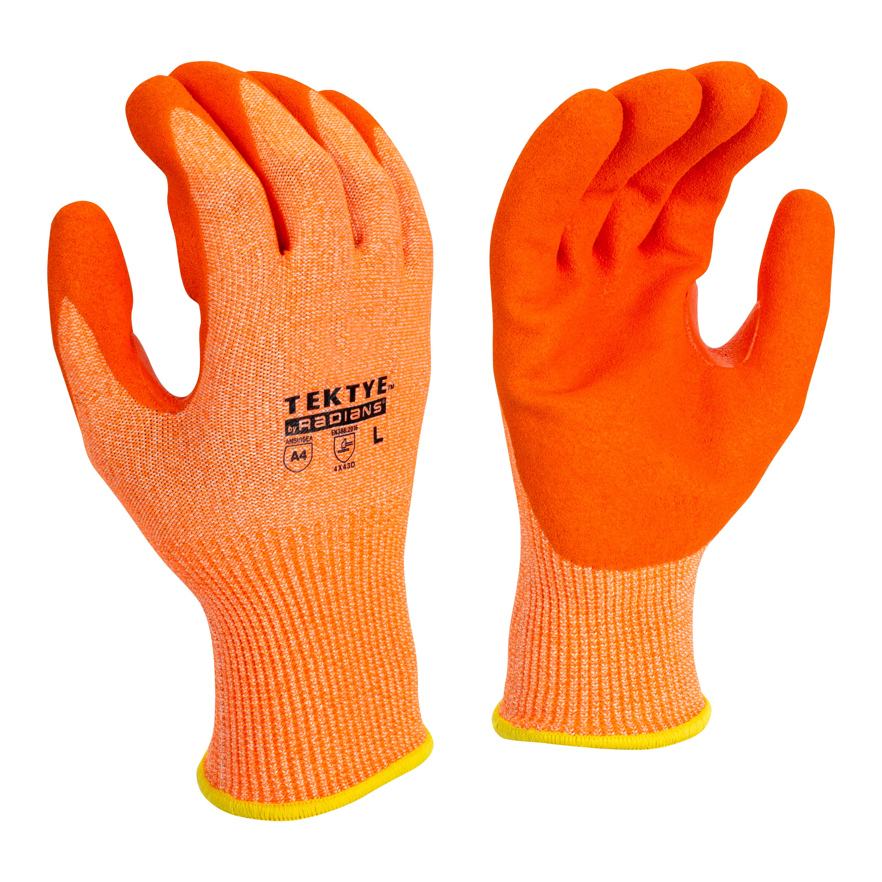 RWG703 TEKTYE™ Hi-Vis Cut Level A4 Glove (Pack of 12)