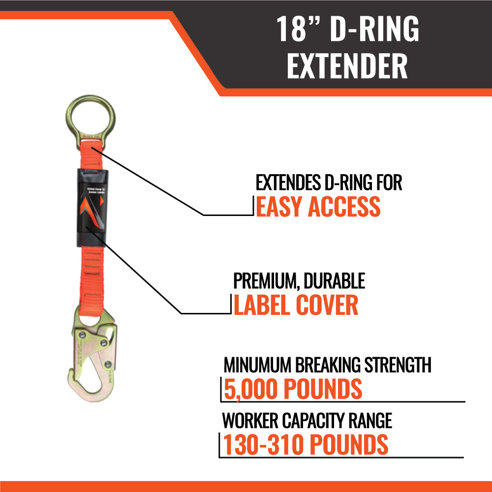 Malta C5010 18" D-Ring Extender