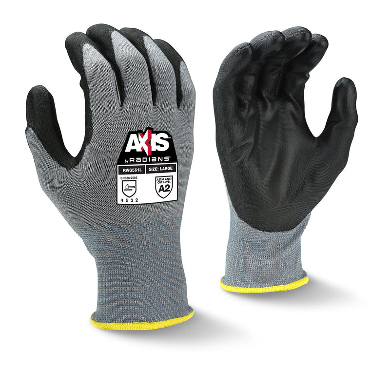 RWG561 AXIS™ Cut Protection Level A2 PU Coated Glove (Pack of 12)