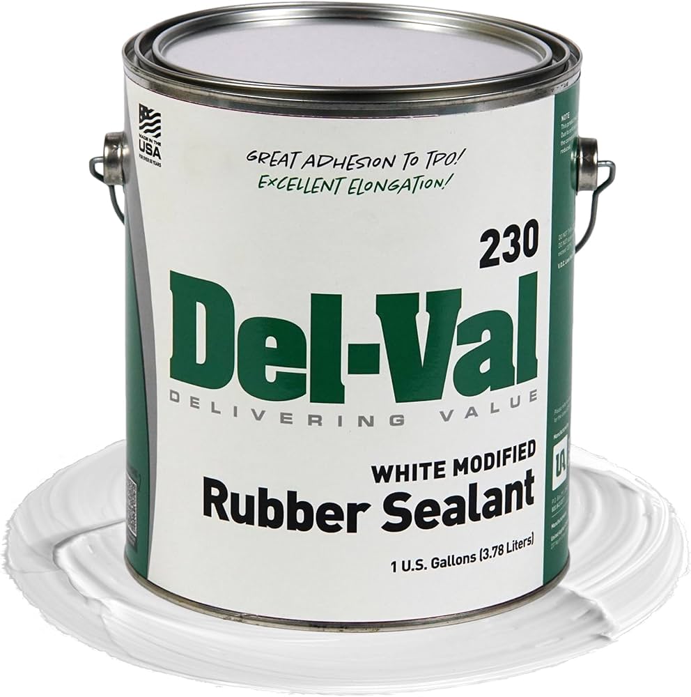 Del-Val Super Concentrated Membrane/ Metal Roof Cleaner 1 Gal