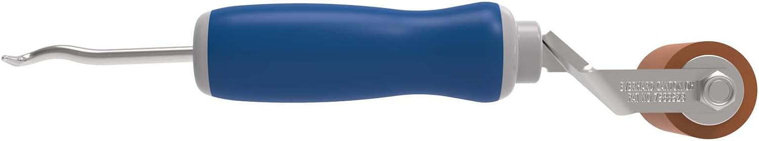 Everhard Roll & Check Seam Roller | Steel Roller With Test Probe | Ergonomic Handle