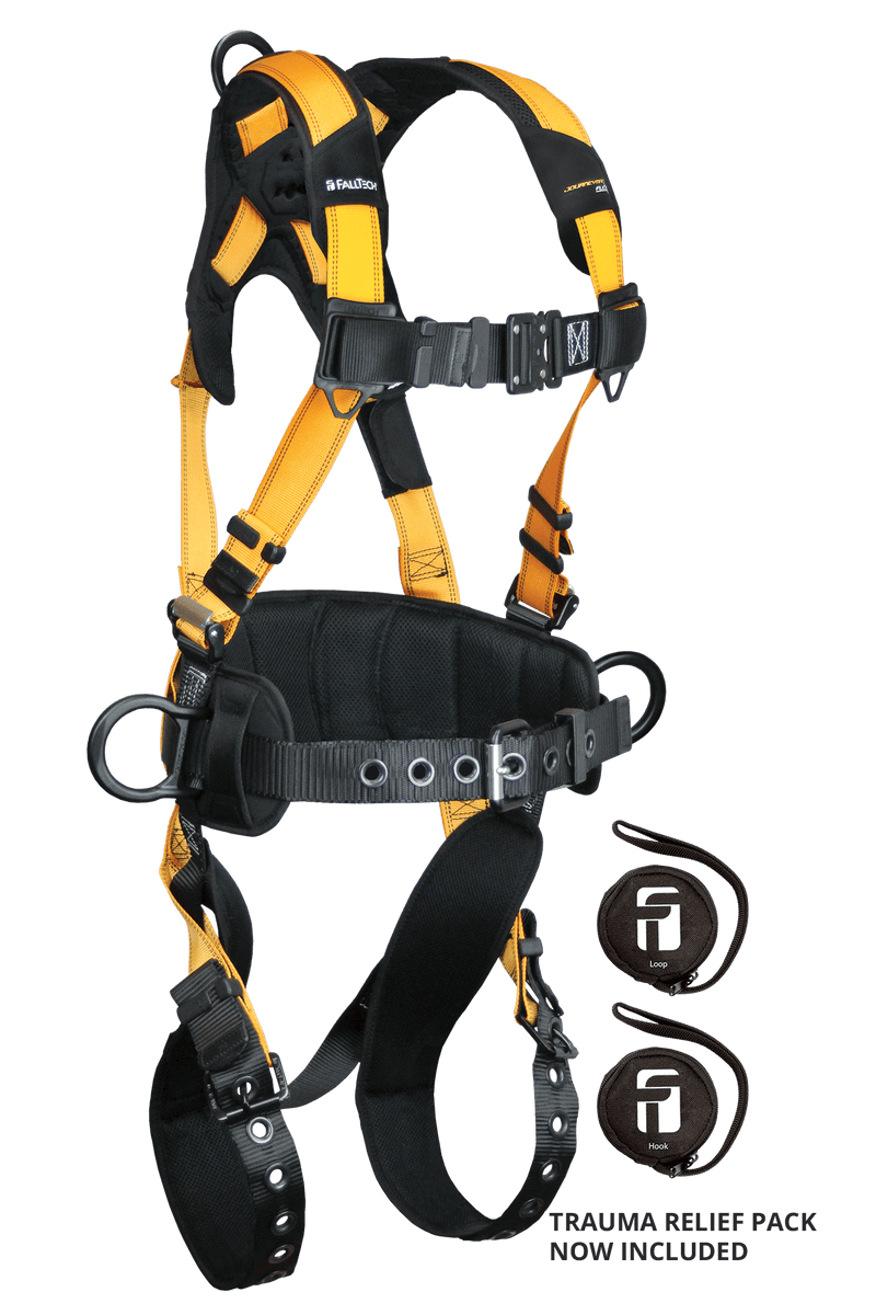 Journeyman Flex Harness Aluminum 3D QC Chest TB Legs Falltech