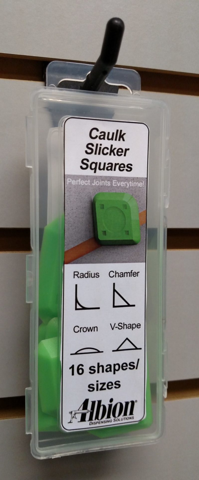 Caulk Slicker Squares 4 Piece Set Polyurethane