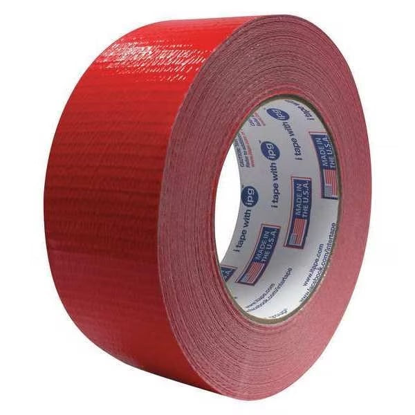 IPG 77387 Red Duct Tape (9mil Thickness, 48mm Width, 54.8m Length)