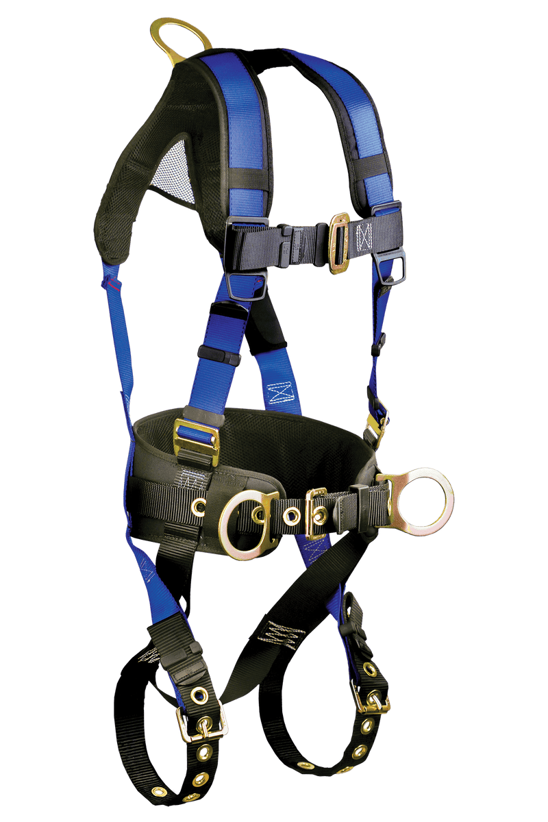 Falltech Contractor+ 3D Construction Belted MB Chest-TB Legs Harness