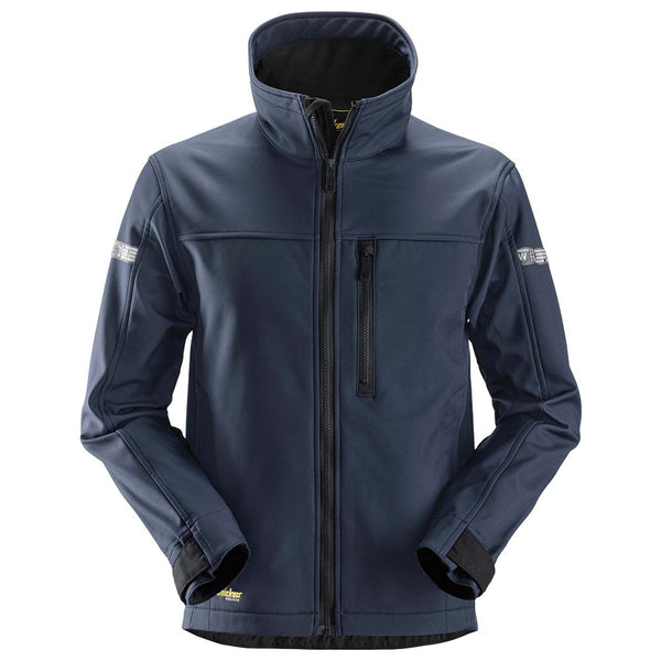 Chaqueta Softshell AllroundWork (azul marino/negro)