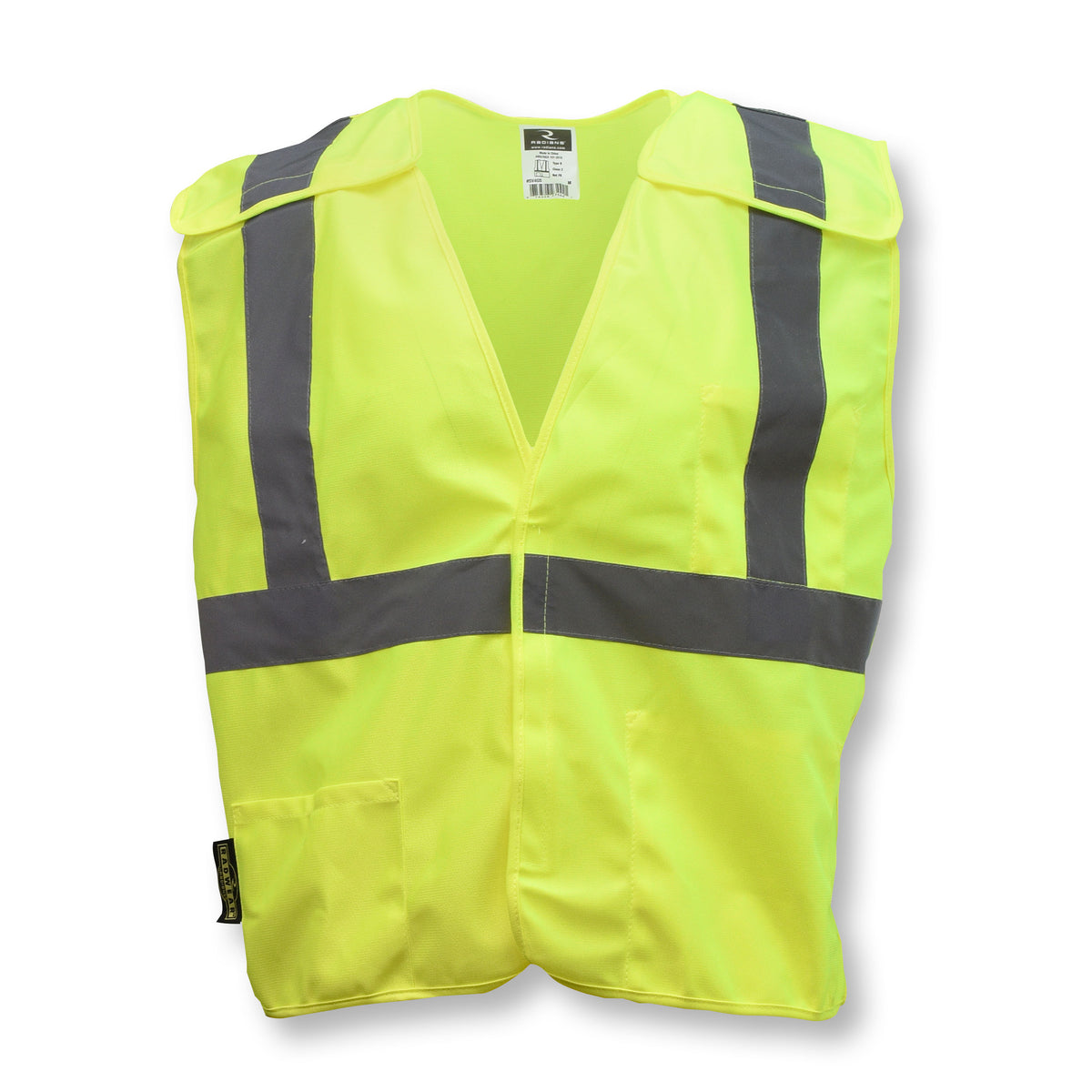 Radians SV4GS Economy Type R Class 2 Solid Green Breakaway Safety Vest