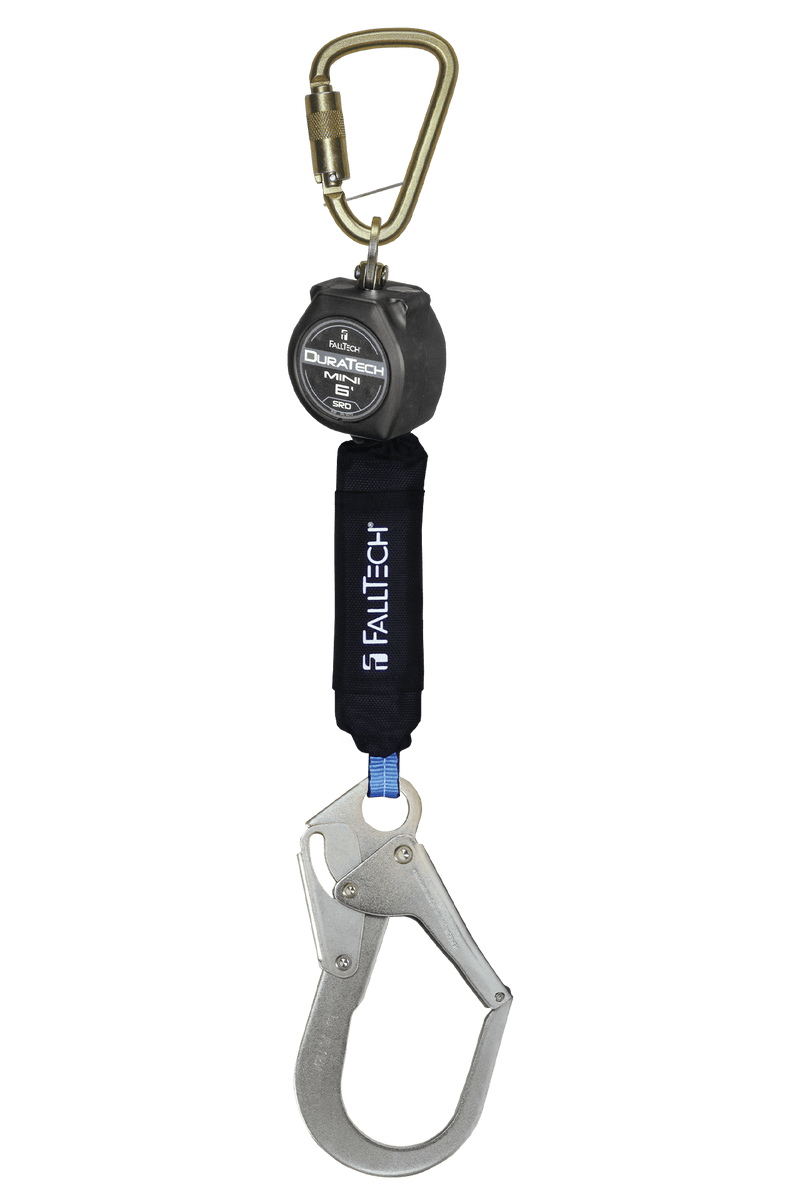 Falltech SRL Mini Personal with Steel Snap Hook Includes Dorsal Connecting Carabiner