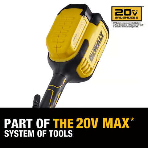 DeWALT 20V MAX* 10 in. Brushless Cordless Snow Shovel (Tool Only)