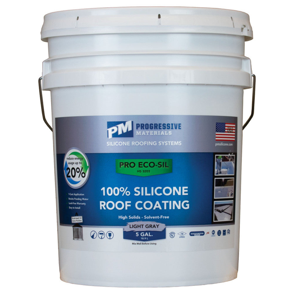 PM High Solids Silicone Roof Coating - WRYKER Construction Supply
