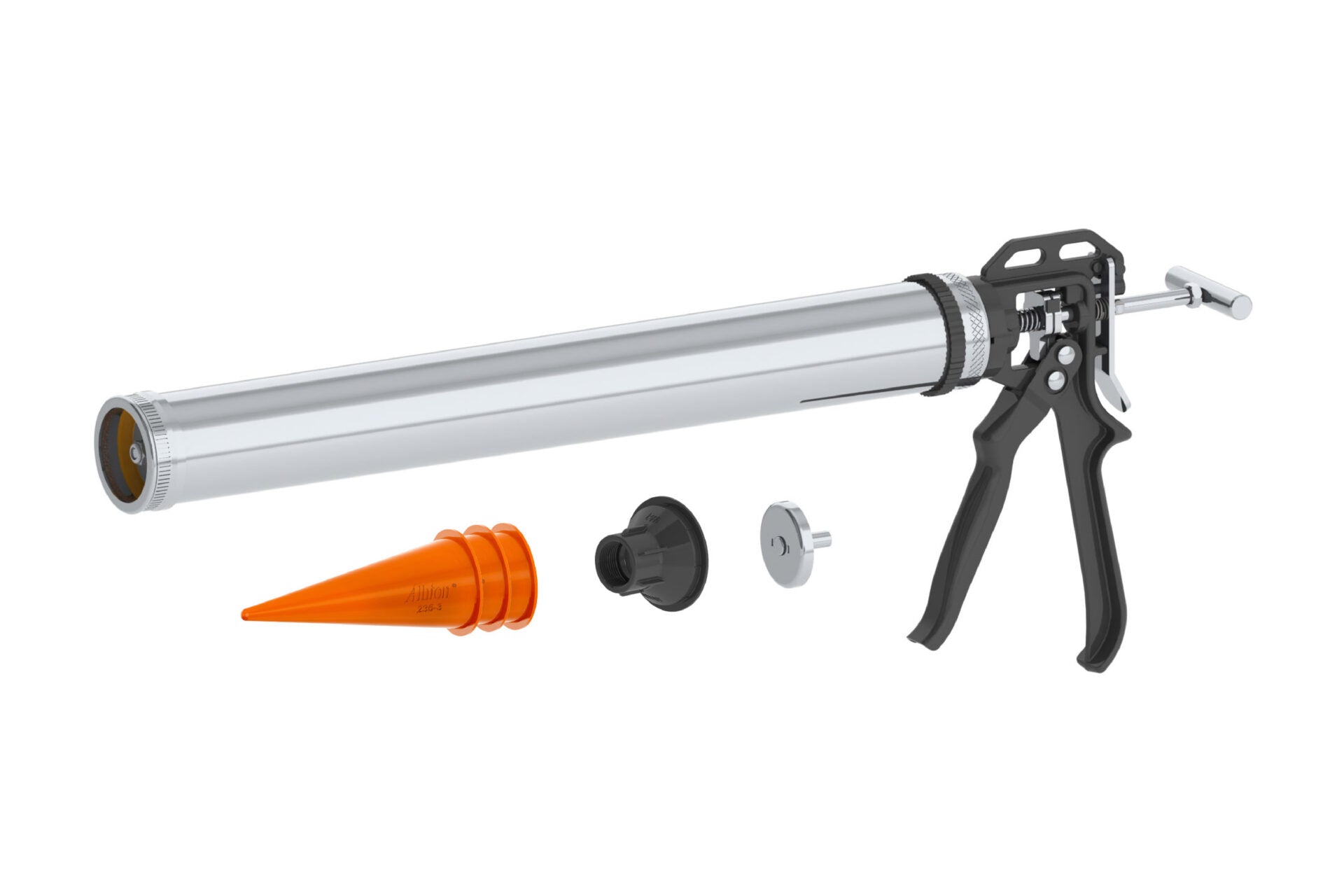 30oz B-Line Manual Bulk / Sausage / Cartridge Combination Gun w/ 12:1 Drive &amp; Hytrel Plastic piston