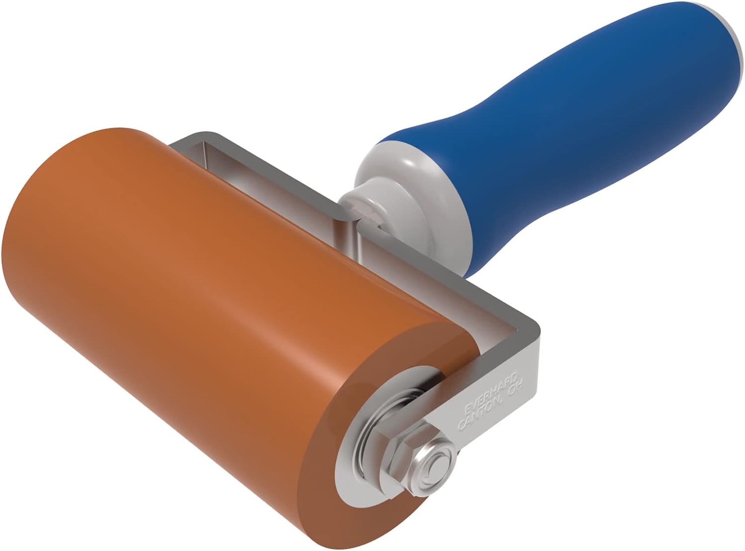 Everhard Convertible Seam Roller |  2" X 4" Silicone Roller | Ergonomic Handle