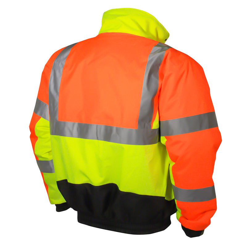 SJ12-3 Weatherproof Multi-Color Bomber Jacket with Quilted Built-In Liner