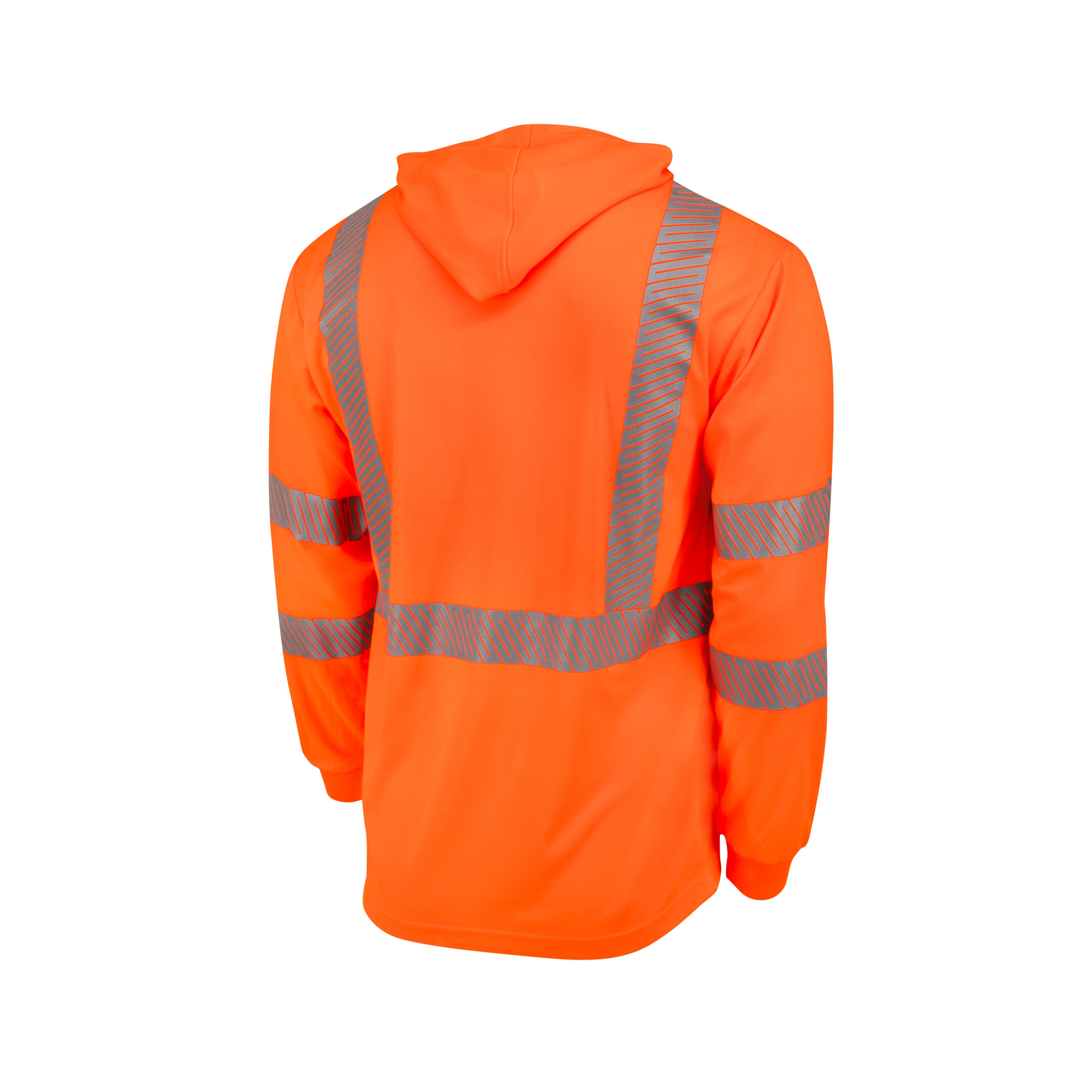 ST61-3 Hooded Type R Class 3 Mesh Long Sleeve T-Shirt
