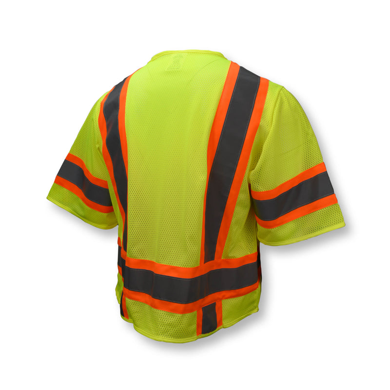 Radians SV63G Class 3 Hi Vis Green Performance Surveyor Safety Vest
