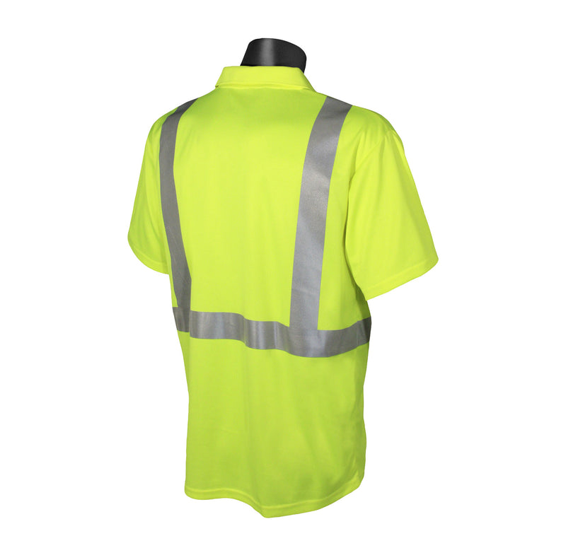 ST12 Class 2 High Visibility Safety Short Sleeve Polo Shirt