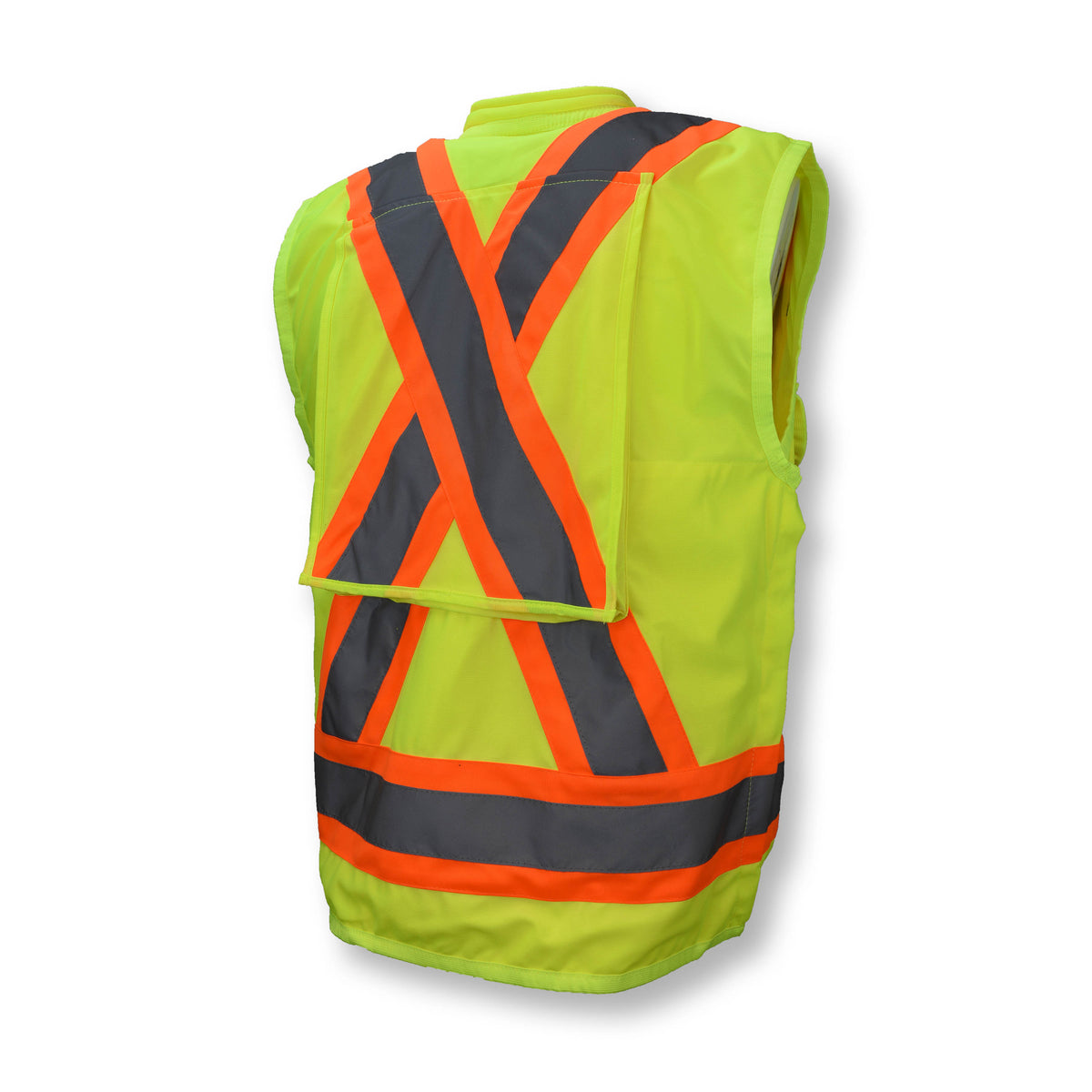 SV030X-2 Heavy Duty 10-Pocket Cruiser Vest with Back Pouch X-Back
