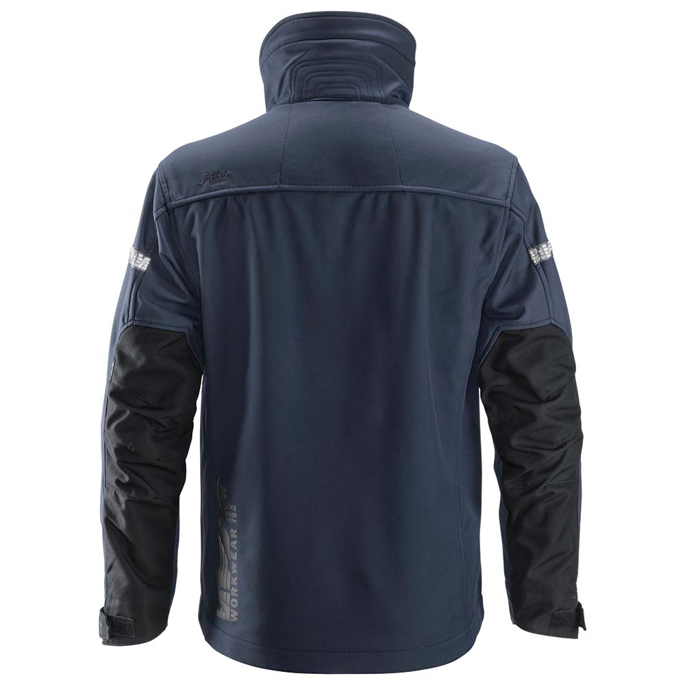 Snickers U1200 AllroundWork Softshell Jacket (Navy/Black) - WRYKER Construction Supply