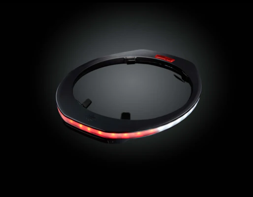 Hard Hat Mounted Halo SL + Red Brake Light (Includes Battery and Charger)