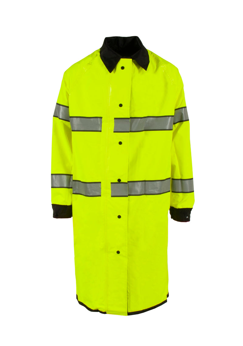 4703RCH3M Safe Officer Series Reversible Raincoat with Reflective Taping