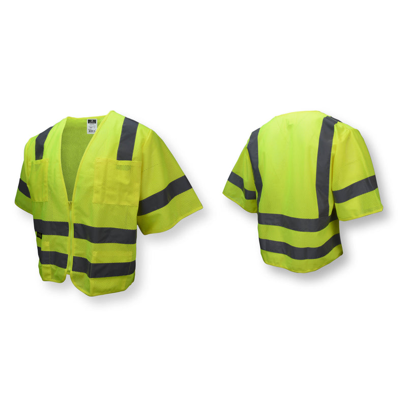 Radians SV83 Standard Type R Class 3 Mesh Safety Vest (Plus Sizes Only)