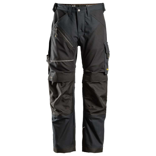 Snickers U6314 RuffWork Canvas Work Pants (Black/Black)