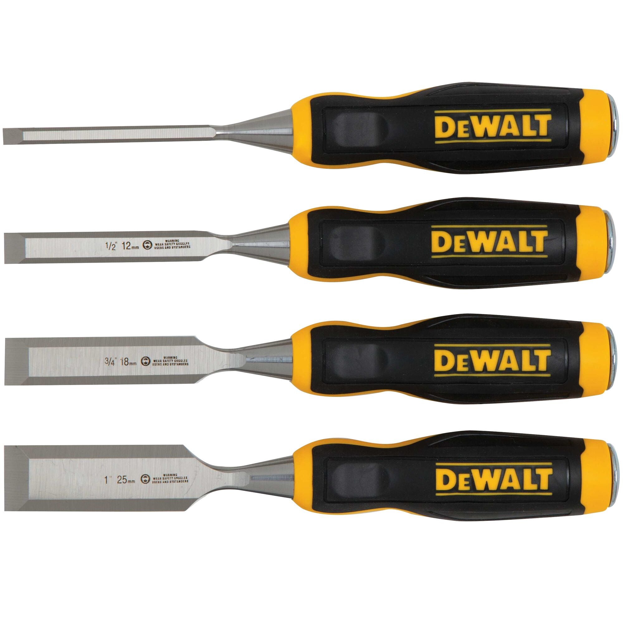 DeWALT Wood Chisel Set (4 Pieces)