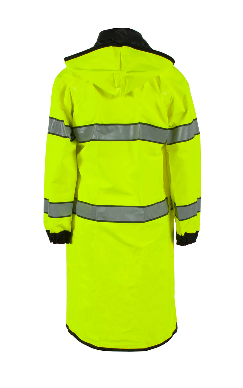 4703RCH3M Safe Officer Series Reversible Raincoat with Reflective Taping