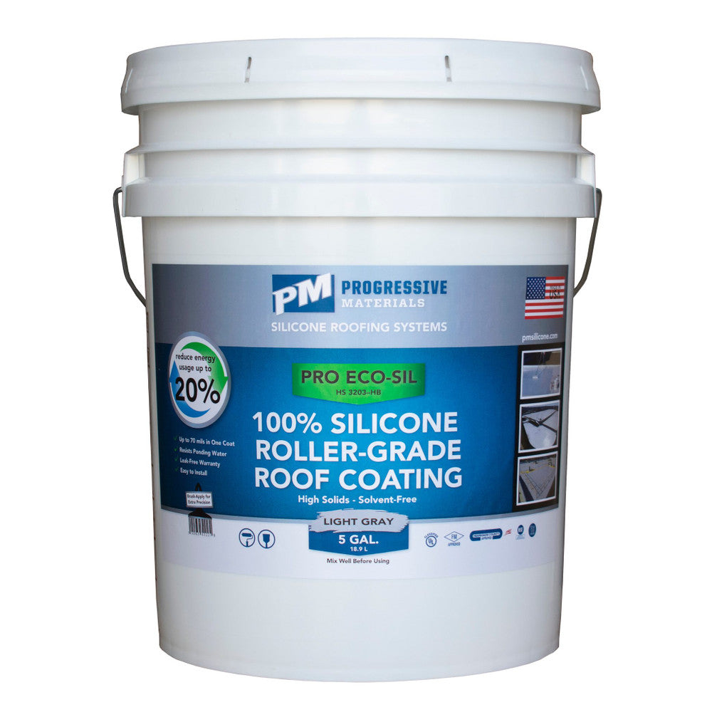 PM Roller Grade High Build Silicone Roof Coating