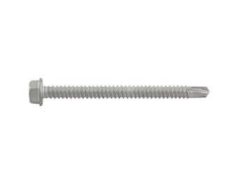 DeWALT TEK-3 DrillIt® Standard Drill Screws, #3 Point Type, 3/8" Indented Hex Washer Head, Stalgard Finish