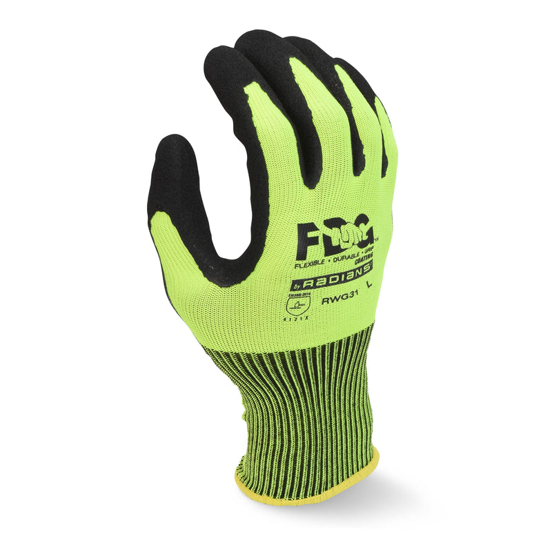 RWG31 FDG Coating High Visibility Work Glove (Pack of 12)