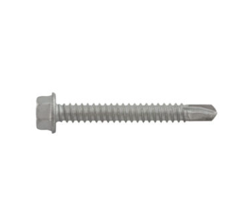 DeWALT TEK-3 DrillIt® Standard Drill Screws, #3 Point Type, 3/8" Indented Hex Washer Head, Stalgard Finish