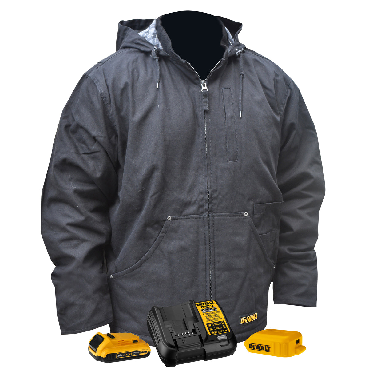 Men's Heated Coat Kitted - WRYKER Construction Supply