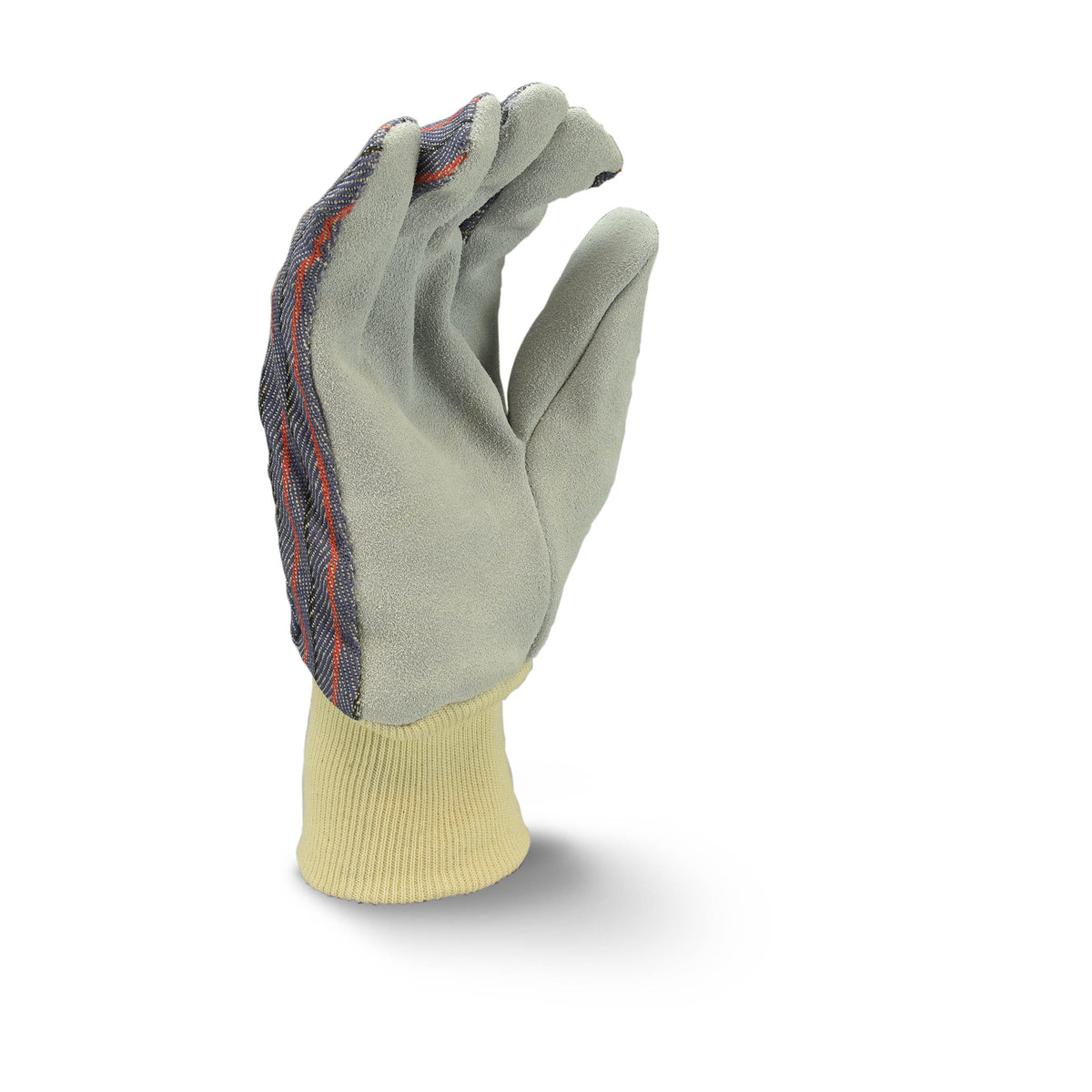 RWG3012 Women's Economy Shoulder Gray Split Cowhide Leather Glove (Pack of 12)
