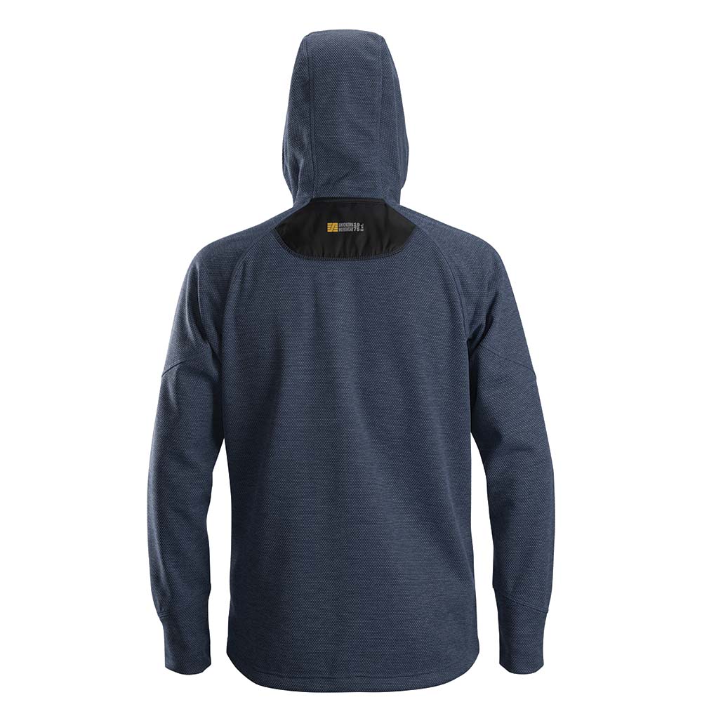 Snickers U8041 FlexiWork Fleece Hoodie (Navy) - WRYKER Construction Supply